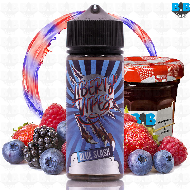 Liberty Vipes - Blue Slash 120ml Liberty Vipes - Blue Slash 120ml