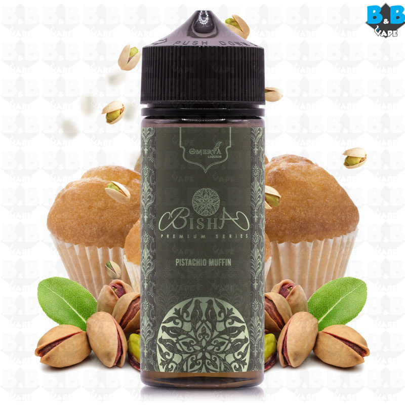 Bisha - Pistachio Muffin 120ml Bisha - Pistachio Muffin 120ml